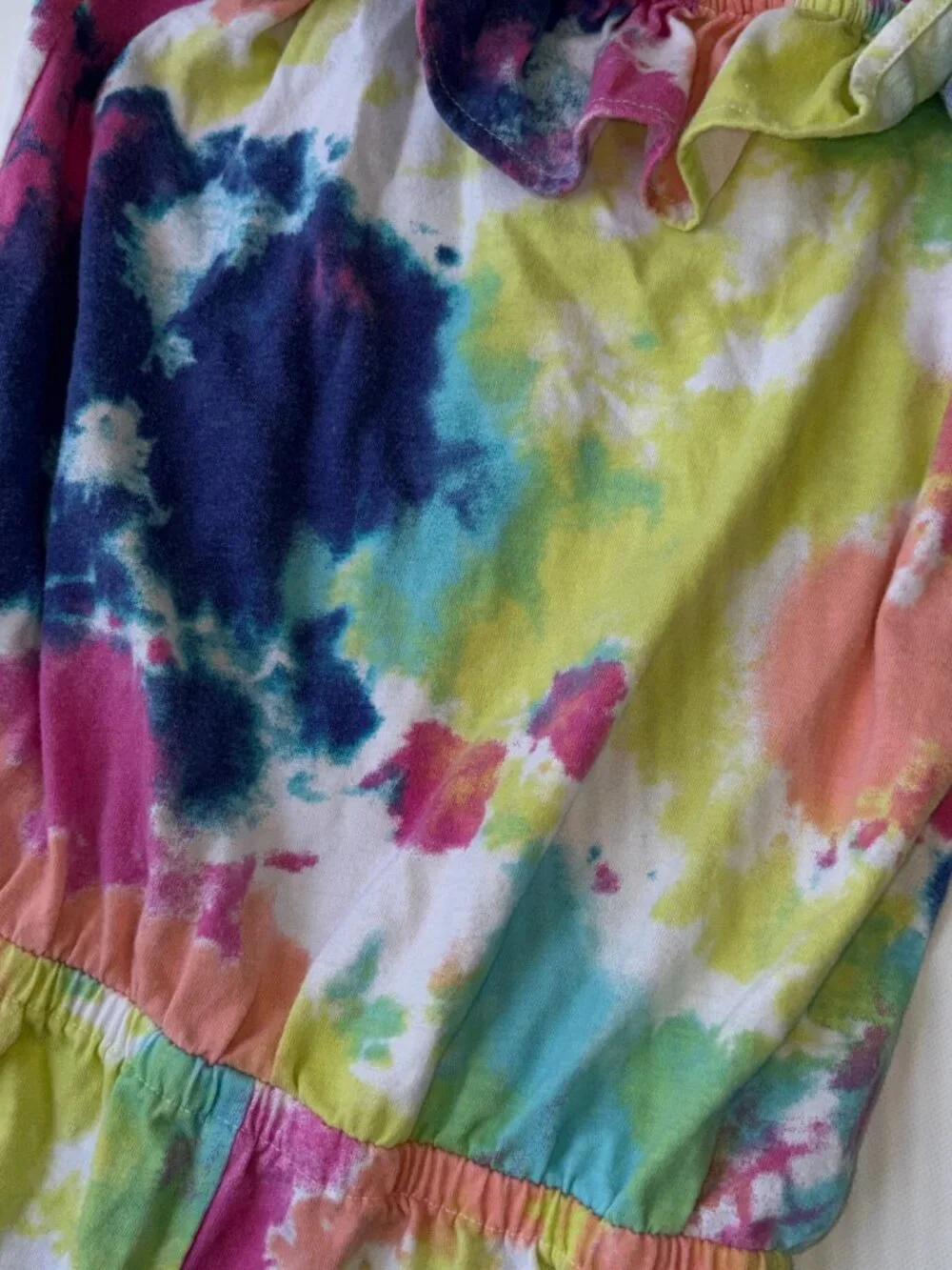 The Children’s Place Tie-Dye Romper XL 14